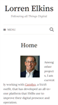 Mobile Screenshot of lorrenelkins.com